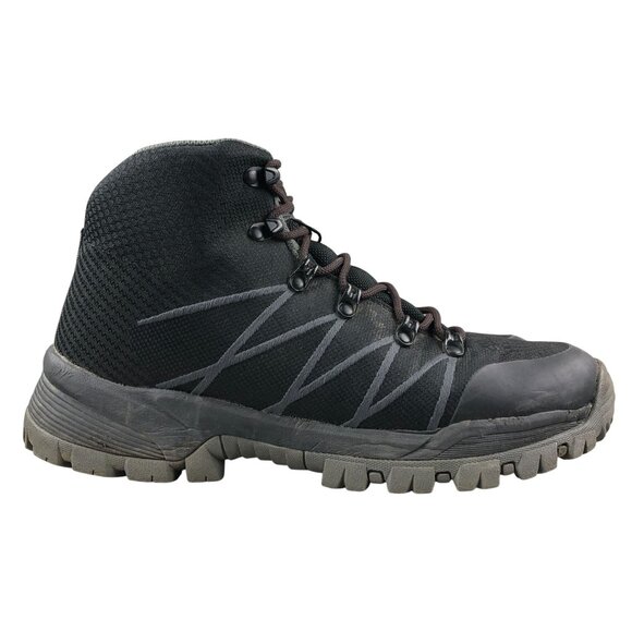 Propet Men's Size 11 XX(5E) Traverse Black Waterproof Knit Mesh Hiking Boots - Picture 1 of 16